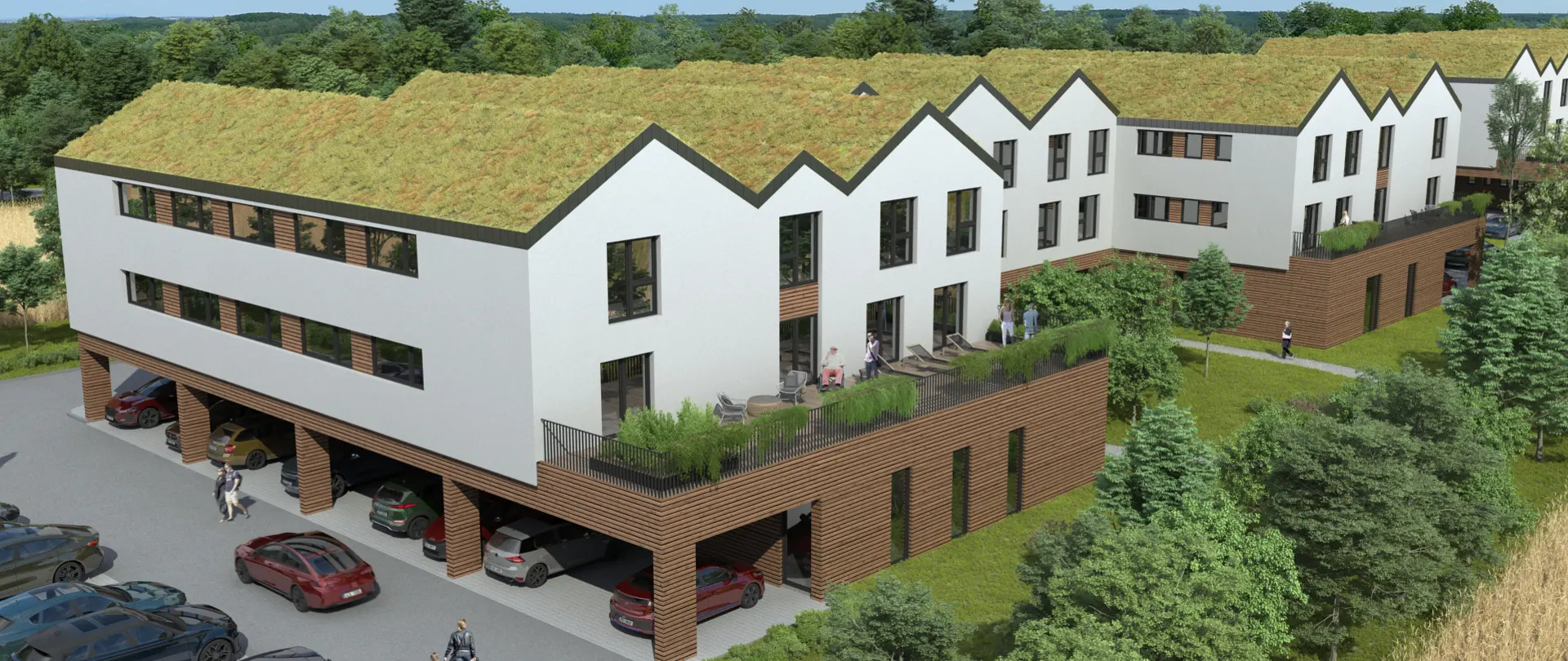 Výstavba domova seniorů a sanatoria